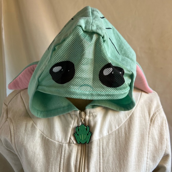 EUC Star Wars size XL Mandalorian hoodie sweatshirt - Picture 6 of 15